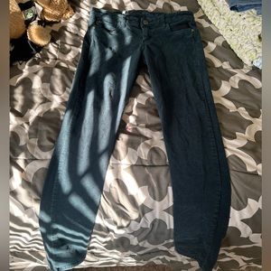 Dark Green Jeans